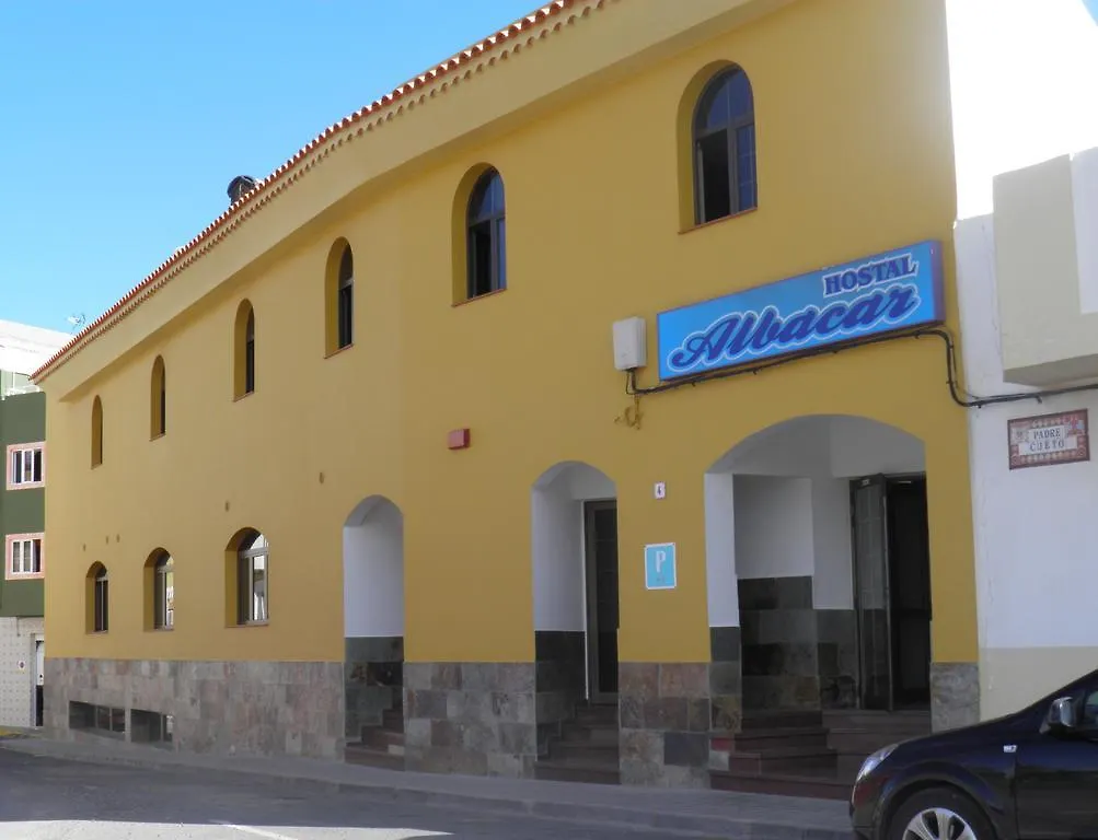 Hostal Albacar location